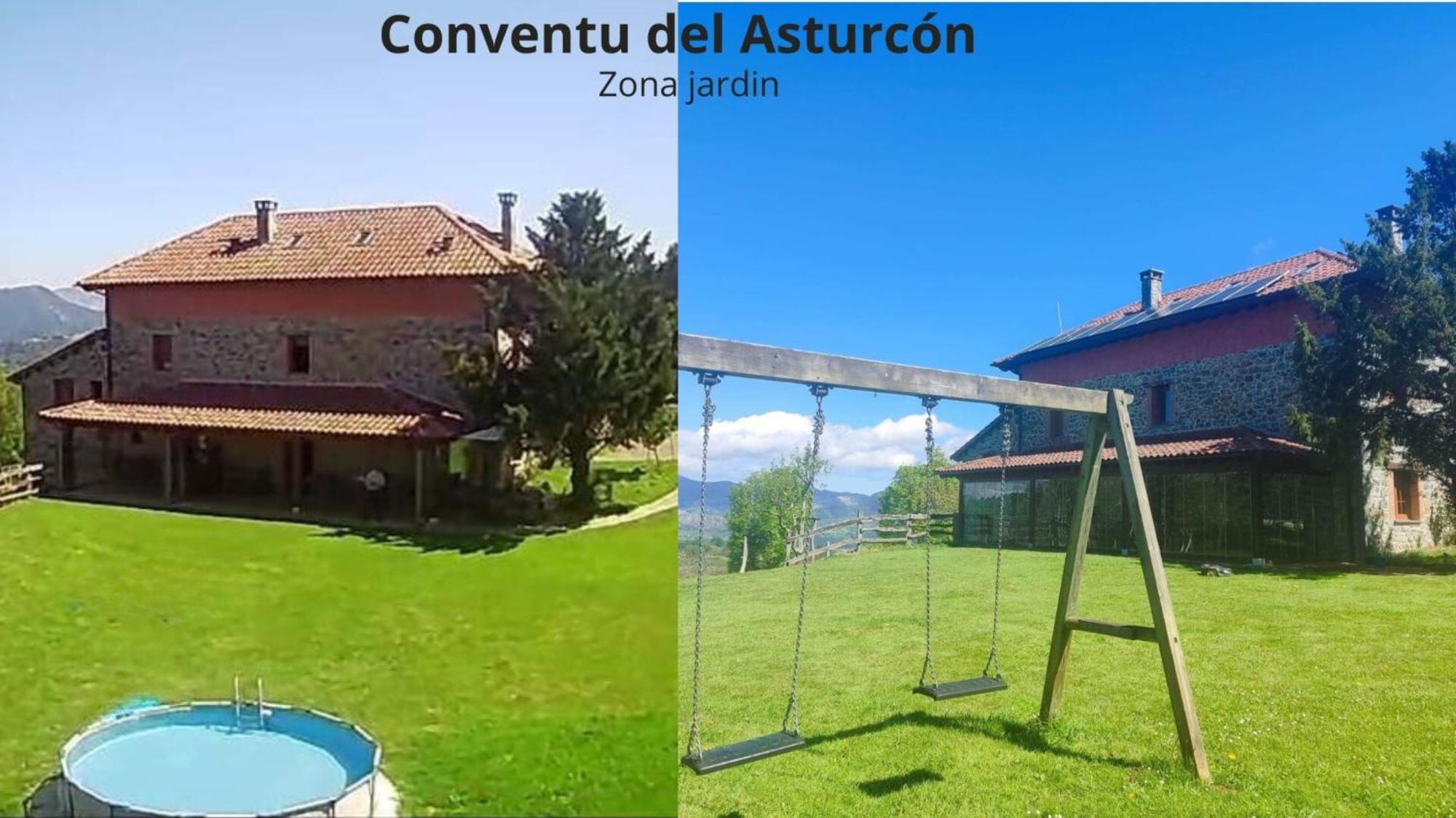Gasthaus El Conventu Del Asturcon Lago  Exterior foto
